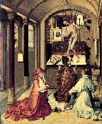 Robert Campin mass of Saint Gregory Germany oil painting artist